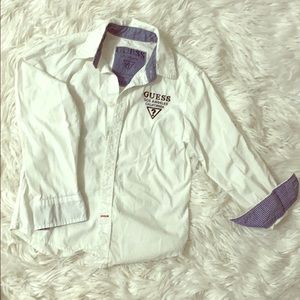 Guess jeans button down shirt